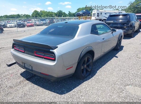 2C3CDZBT7JH223330 2018 DODGE CHALLENGER Gray Задня права чверть