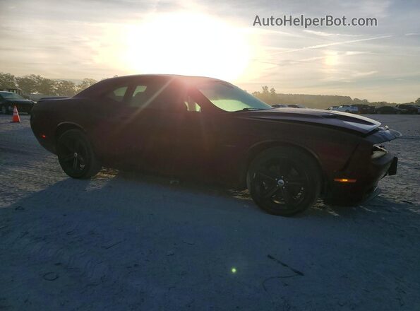 2C3CDZBT7JH300892 2018 DODGE CHALLENGER Burgundy Przód prawy
