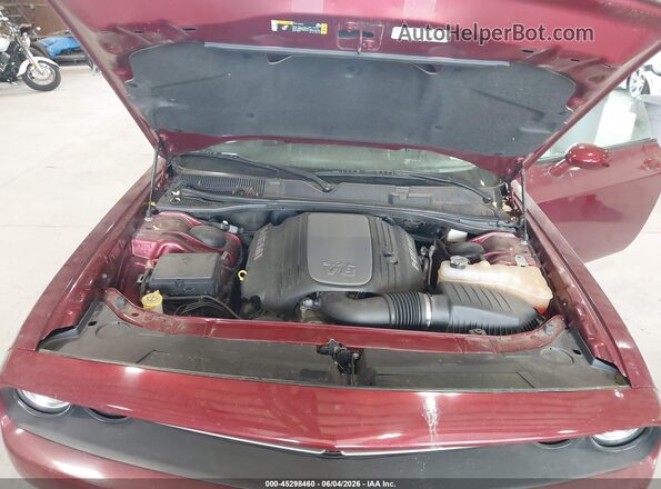 2C3CDZBT7MH524765 2021 DODGE CHALLENGER Maroon Rear view