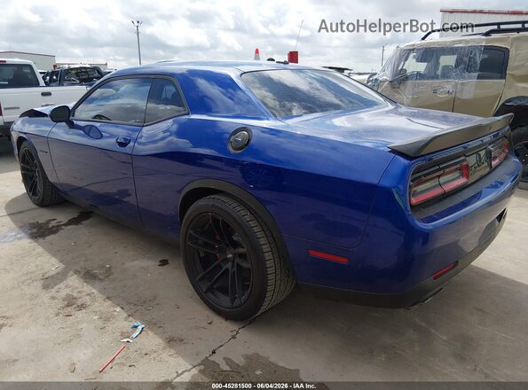 2C3CDZBT7MH572766 2021 DODGE CHALLENGER Blue Tył lewy