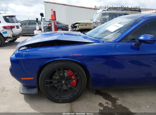 2C3CDZBT7MH572766 2021 DODGE CHALLENGER Blue 