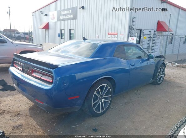 2C3CDZBT7MH590961 2021 DODGE CHALLENGER Dark Blue უკანა მარჯვენა