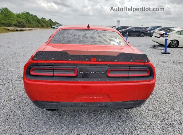 2C3CDZBT8GH284484 2016 DODGE CHALLENGER Red უკანა ხედი
