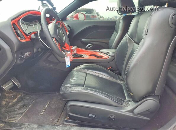 2C3CDZBT8GH284484 2016 DODGE CHALLENGER Red წინა სალონის ხედი