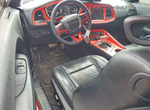 2C3CDZBT8GH284484 2016 DODGE CHALLENGER Red წინა პანელის ხედი