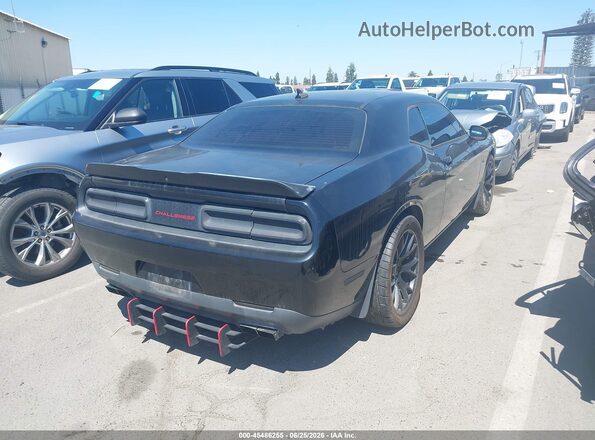 2C3CDZBT8HH530743 2017 DODGE CHALLENGER Black Tył prawy