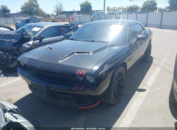 2C3CDZBT8HH530743 2017 DODGE CHALLENGER Black Przód lewy