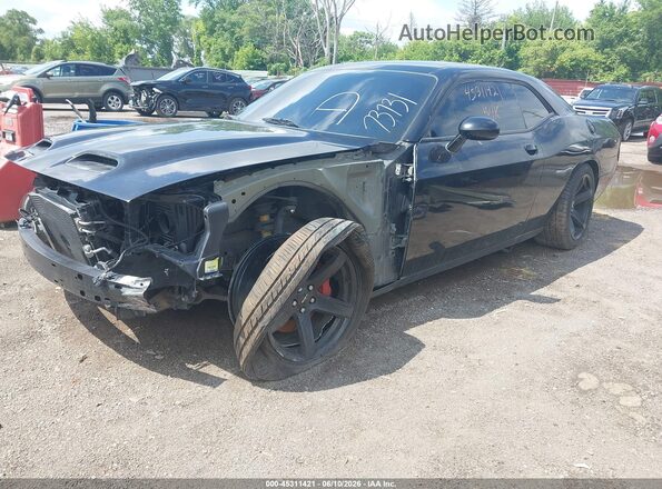 2C3CDZBT8KH573731 2019 DODGE CHALLENGER Black Առջևի ձախ երեք քառորդ տեսարան
