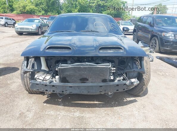 2C3CDZBT8KH573731 2019 DODGE CHALLENGER Black Սալոնի հետևի տեսք