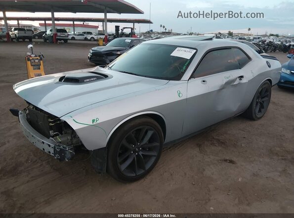 2C3CDZBT8KH618439 2019 DODGE CHALLENGER Silver Front left