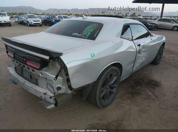 2C3CDZBT8KH618439 2019 DODGE CHALLENGER Silver Rear right