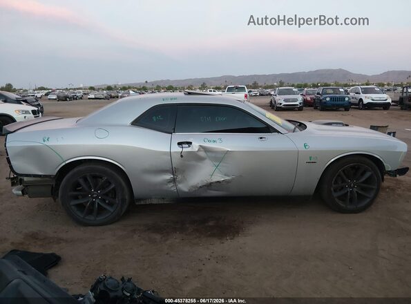 2C3CDZBT8KH618439 2019 DODGE CHALLENGER Silver 360 interior view