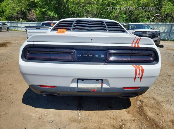 2C3CDZBT8KH632289 2019 DODGE CHALLENGER White Հետևի տեսք