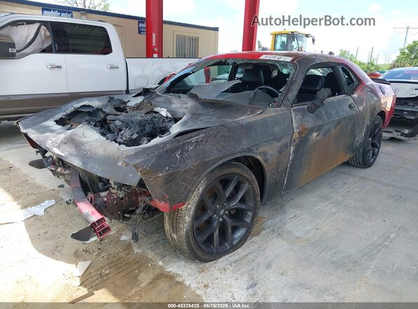 2C3CDZBT8MH503018 2021 DODGE CHALLENGER Red Front left