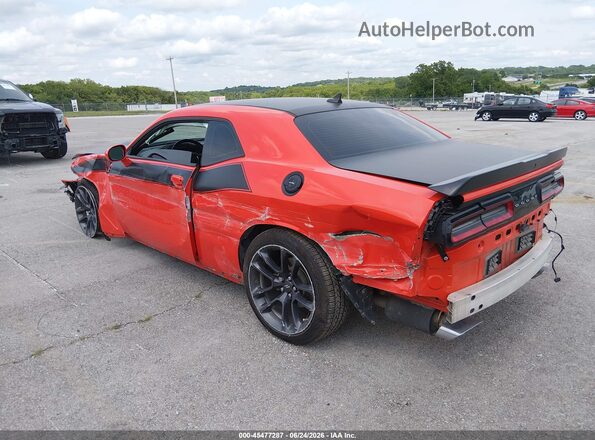 2C3CDZBT8NH142861 2022 DODGE CHALLENGER Black Задня ліва чверть