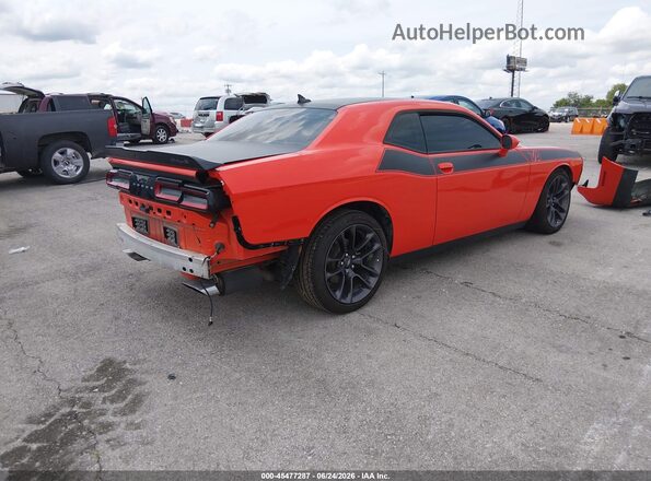 2C3CDZBT8NH142861 2022 DODGE CHALLENGER Black Задня права чверть