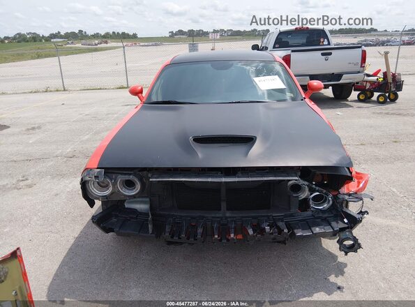 2C3CDZBT8NH142861 2022 DODGE CHALLENGER Black Вид задньої частини салону
