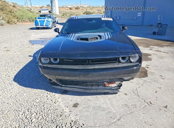 2C3CDZBT9GH276068 2016 DODGE CHALLENGER Black წინა ხედი