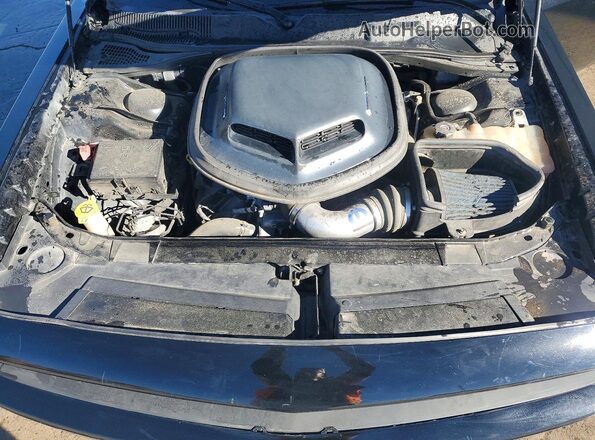 2C3CDZBT9GH276068 2016 DODGE CHALLENGER Black უკანა სალონის ხედი
