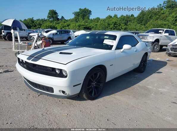 2C3CDZBT9HH509268 2017 DODGE CHALLENGER White Առջևի ձախ երեք քառորդ տեսարան
