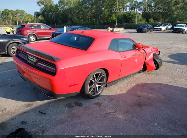 2C3CDZBT9PH528451 2023 DODGE CHALLENGER Orange Tył prawy