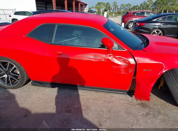 2C3CDZBT9PH528451 2023 DODGE CHALLENGER Orange Widok z przodu