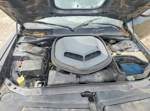 2C3CDZBTXGH142847 2016 DODGE CHALLENGER Gray უკანა სალონის ხედი