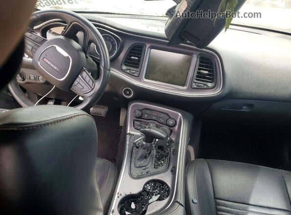 2C3CDZBTXGH142847 2016 DODGE CHALLENGER Gray წინა პანელის ხედი