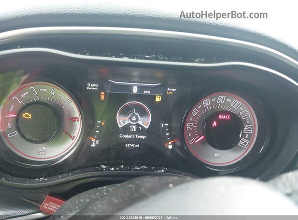 2C3CDZBTXHH544594 2017 DODGE CHALLENGER Red Вид задніх сидінь