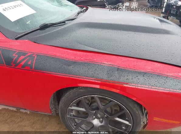 2C3CDZBTXHH544594 2017 DODGE CHALLENGER Red 