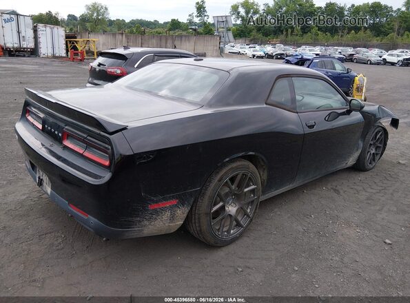 2C3CDZBTXJH310204 2018 DODGE CHALLENGER Black უკანა მარჯვენა