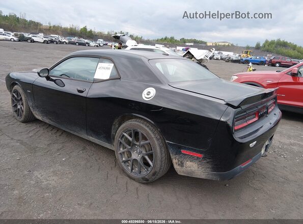 2C3CDZBTXJH310204 2018 DODGE CHALLENGER Black უკანა მარცხენა