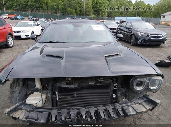 2C3CDZBTXJH310204 2018 DODGE CHALLENGER Black ხელსაწყოთა პანელის ხედი