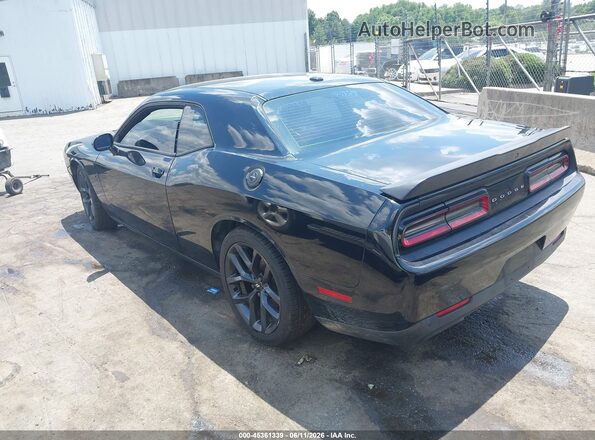 2C3CDZBTXKH641527 2019 DODGE CHALLENGER Черный Задняя левая четверть