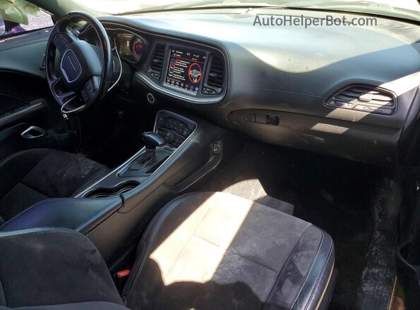 2C3CDZBTXMH506423 2021 DODGE CHALLENGER Two Tone Dashboard view