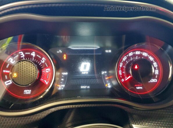 2C3CDZC91GH322771 2016 DODGE CHALLENGER Красный Вид щитка приборов