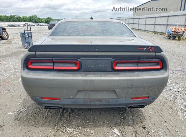 2C3CDZC91JH286099 2018 DODGE CHALLENGER Gray Հետևի տեսք