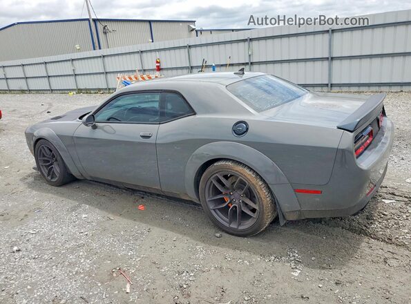 2C3CDZC91JH286099 2018 DODGE CHALLENGER Gray Հետևի ձախ