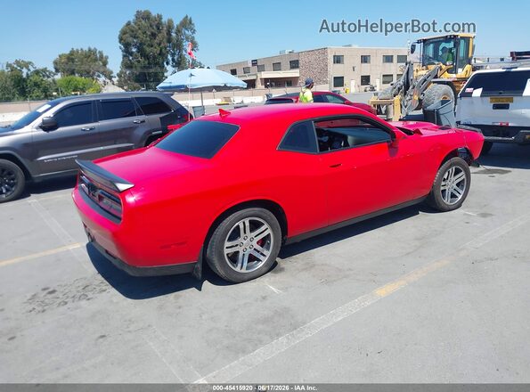 2C3CDZC92GH336064 2016 DODGE CHALLENGER Red Rear right