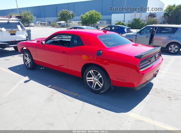 2C3CDZC92GH336064 2016 DODGE CHALLENGER Red Rear left