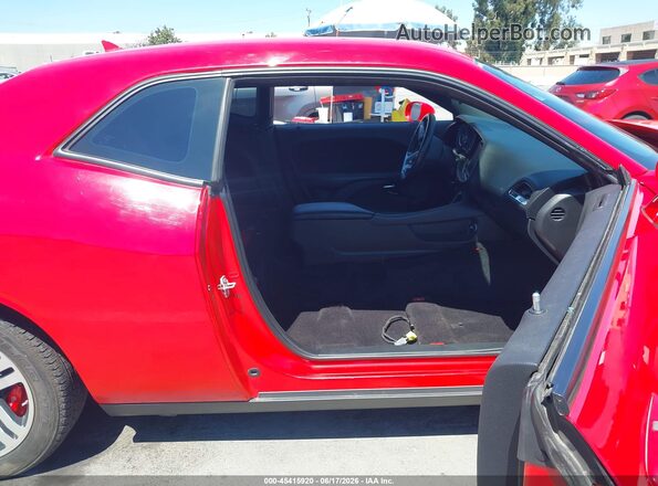 2C3CDZC92GH336064 2016 DODGE CHALLENGER Red Front interior view