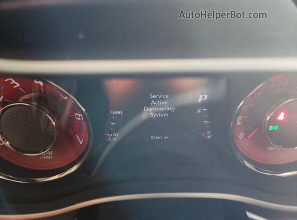 2C3CDZC93GH271323 2016 DODGE CHALLENGER Синий Вид щитка приборов