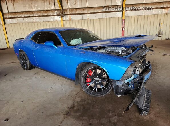 2C3CDZC93GH271323 2016 DODGE CHALLENGER Синий Передняя правая четверть