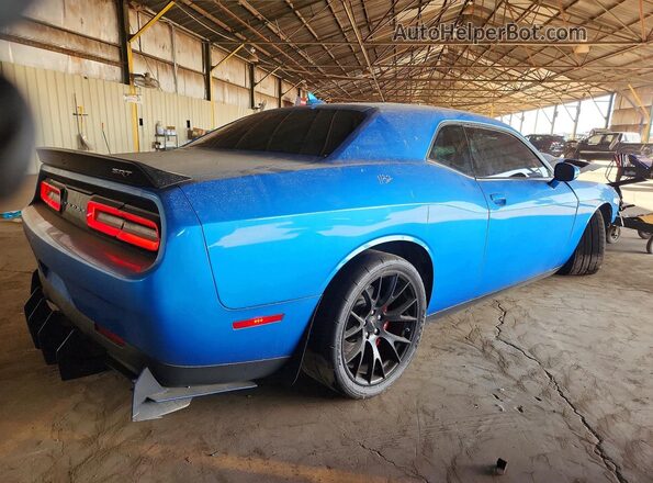 2C3CDZC93GH271323 2016 DODGE CHALLENGER Синий Задняя правая четверть