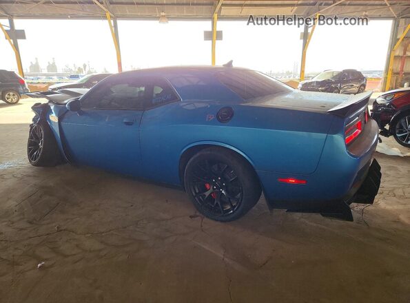 2C3CDZC93GH271323 2016 DODGE CHALLENGER Синий Задняя левая четверть