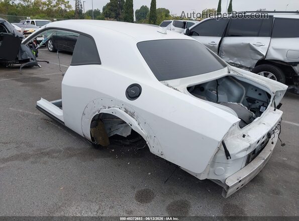 2C3CDZC93LH210130 2020 DODGE CHALLENGER White Trasero izquierdo