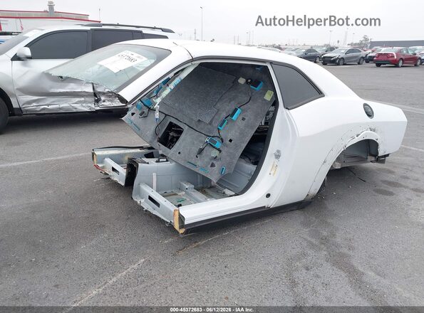 2C3CDZC93LH210130 2020 DODGE CHALLENGER White Vista tres cuartos delantera izquierda