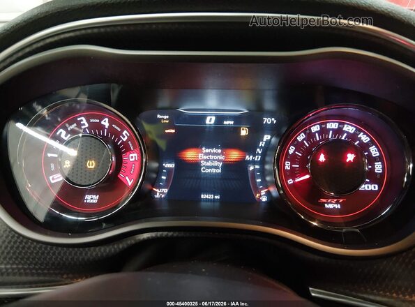 2C3CDZC95GH183261 2016 DODGE CHALLENGER Red Հետևի նստատեղերի տեսք
