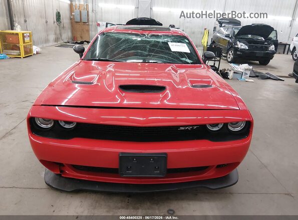 2C3CDZC95GH183261 2016 DODGE CHALLENGER Red Սալոնի հետևի տեսք