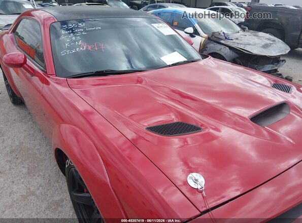 2C3CDZC95GH249128 2016 DODGE CHALLENGER Red წინა ხედი